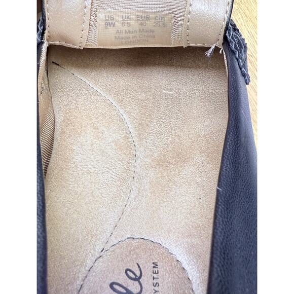 LifeStride London Black Penny Loafers Comfort Soft System Work Shoes Size 9W - Picture 7 of 7